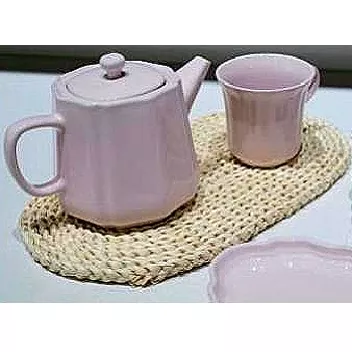 Zestaw misek ceramicznych Macaron w kolorze różowym