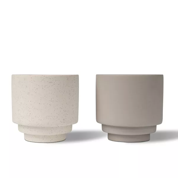 Wzorzyste świeczniki ceramiczne z glazury Wzorzyste świeczniki ceramiczne z glazury