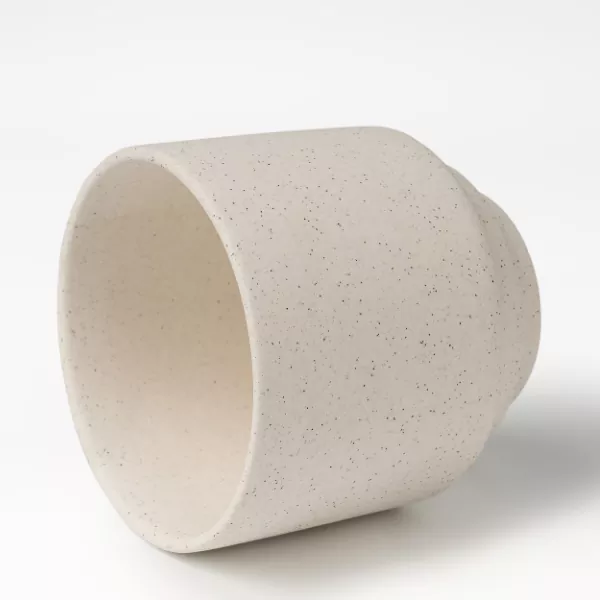 Wzorzyste świeczniki ceramiczne z glazury