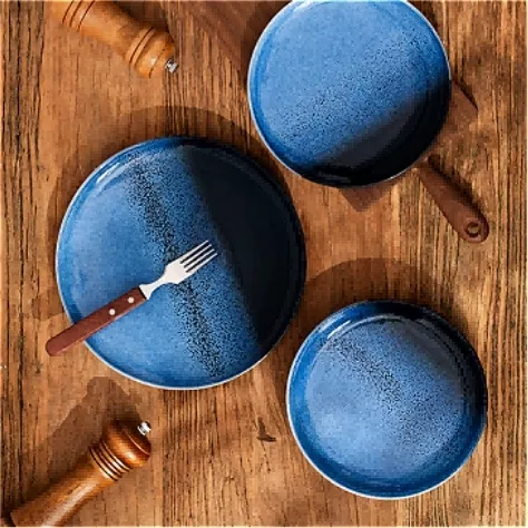 Zestaw misek ceramicznych w stylu vintage w kolorze ombre
