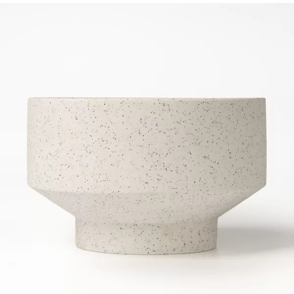 Geometryczne ceramiczne świeczniki w stylu Wabi-sabi